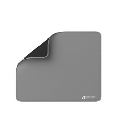 ATTACK SHARK CM02 Gaming Mouse Pad Esports Speed Large Mouse mats for Desk Waterproof Surface Stitched Edges and Anti-Slip Rubber Base Size XL Laminate 44.5 x 39.5 CM Grey